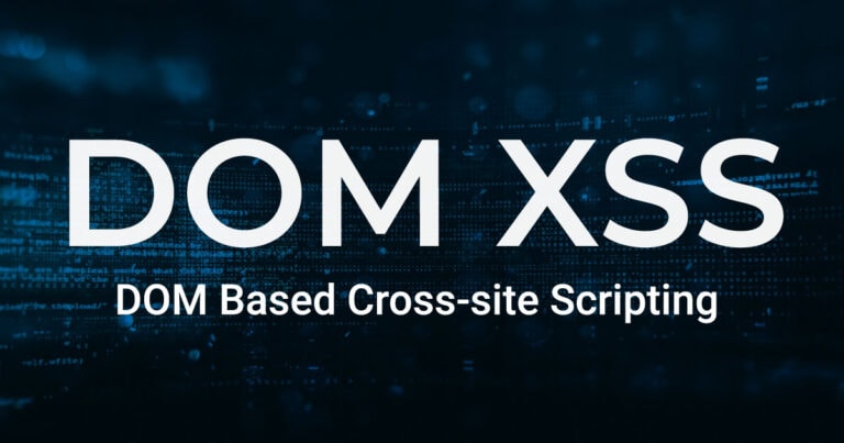 What is DOM-based XSS (cross-site scripting)?