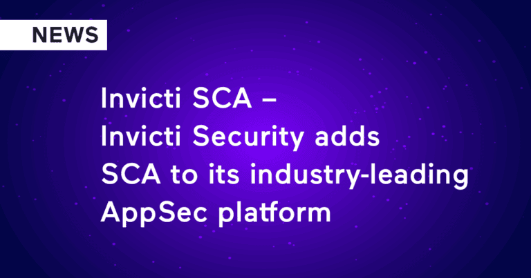 Invicti SCA – Invicti Security Adds SCA to Its Industry-Leading AppSec Platform