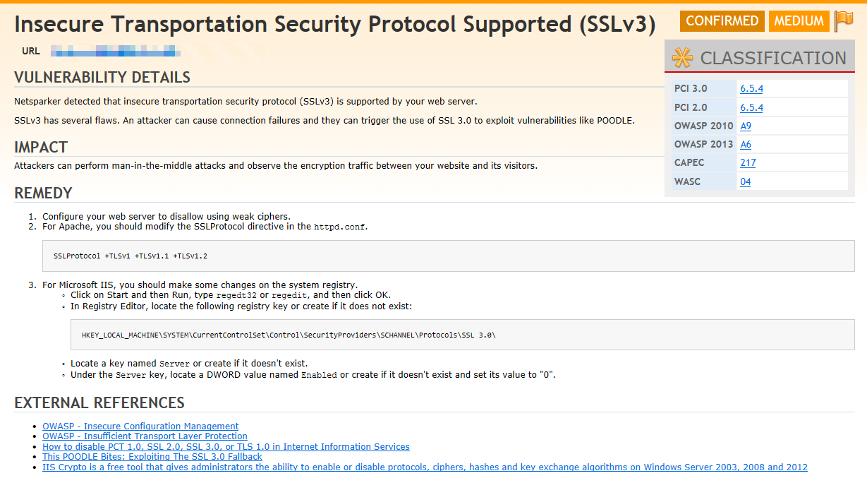 POODLE SSL Vulnerability - The End of Life for SSL 3.0