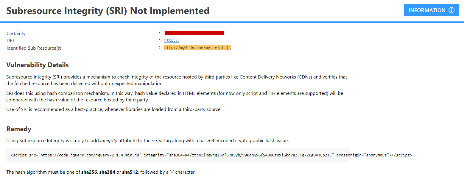 Subresource Integrity (SRI)